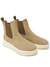 Women's Suede Chelsea Boots Beige HXW5620DR30CRO - HOGAN - BALAAN 2