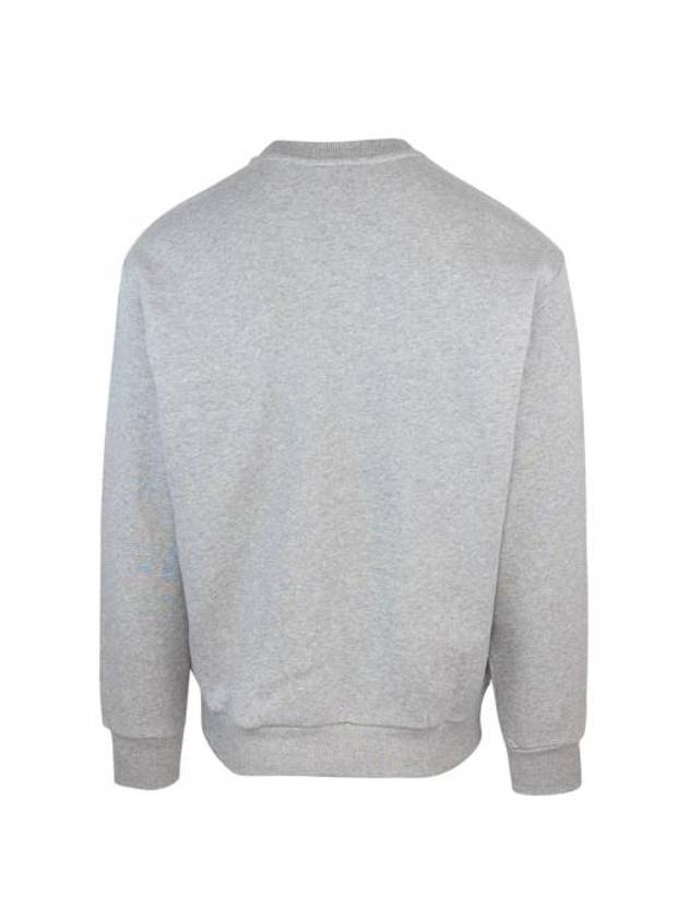 Boxy Micro Logo Sweatshirt Grey - A.P.C. - BALAAN 3