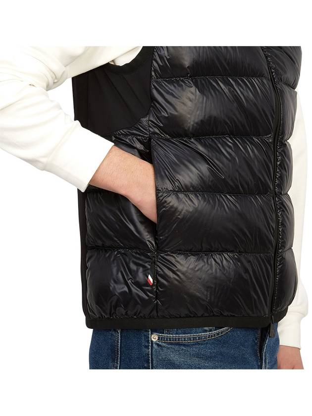 Jersey Down Vest Black - MONCLER - BALAAN 11