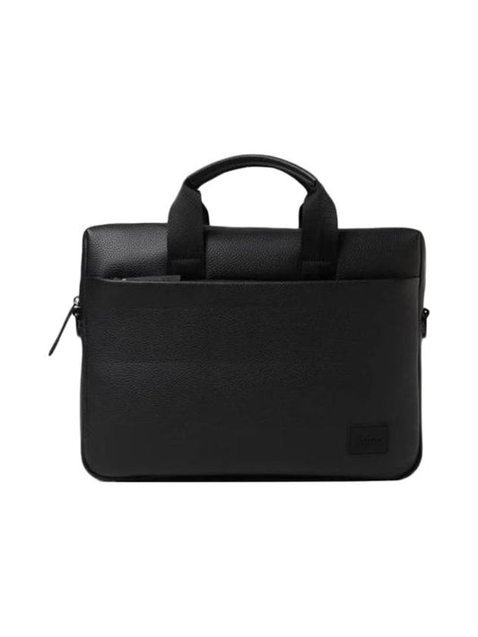 Strap Leather Brief Case Black - HUGO BOSS - BALAAN 1