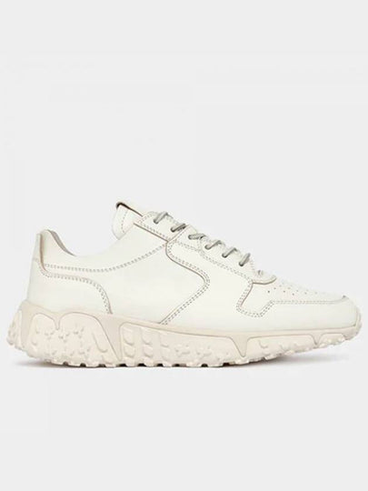 Vinci X Leather Low Top Sneakers White - BUTTERO - BALAAN 2