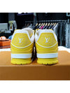 LV Monogram Trainer Low Top Sneakers Yellow - LOUIS VUITTON - BALAAN 5