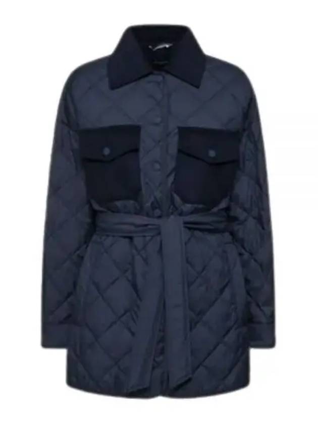 Paprica Quilted Poly Padding Navy - MAX MARA - BALAAN 2