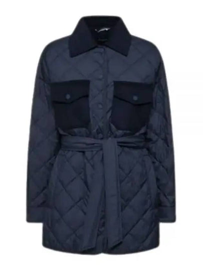 Paprica Quilted Poly Padding Navy - MAX MARA - BALAAN 2