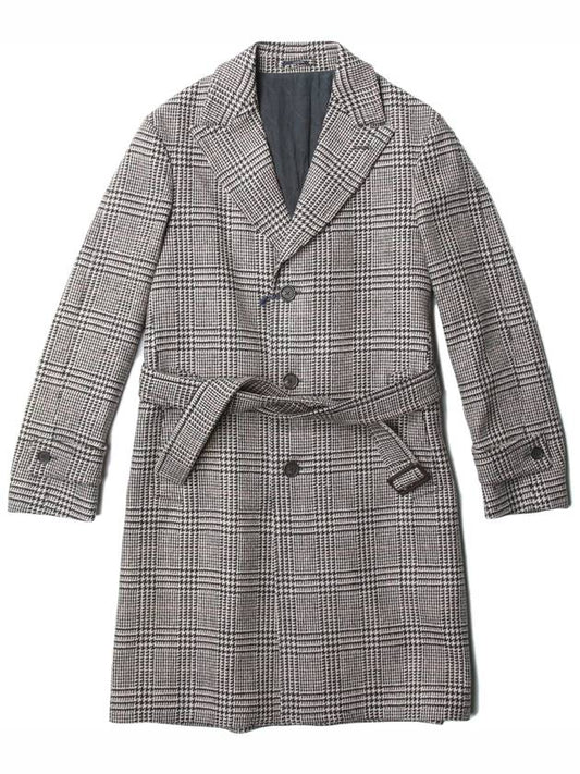 Belted check single coat IL23089 - RVR LARDINI - BALAAN 1