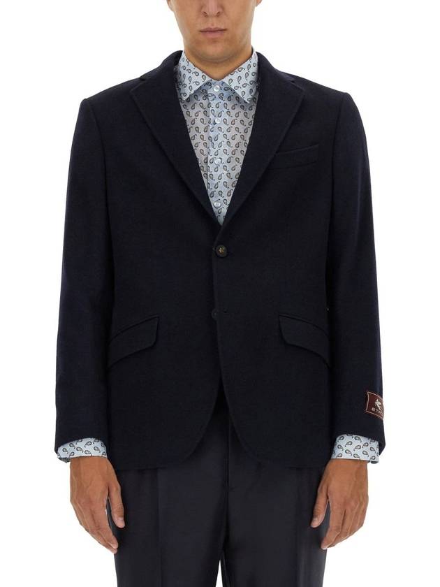 Etro Single-Breasted Jacket - ETRO - BALAAN 1