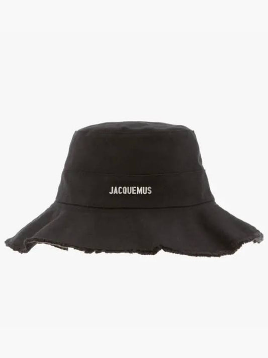 Le Bob Artichaut Bucket Hat Black - JACQUEMUS - BALAAN 2