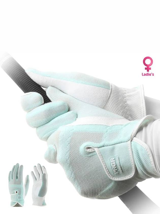 DRY HAND DH 203L Cool Mesh Women s Golf Two Handed Gloves - PRGR - BALAAN 3