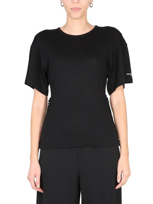 long sleeve t-shirt 6J0104 3SPX031000 BLACK - STELLA MCCARTNEY - BALAAN 2