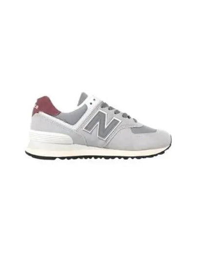 574 Low Top Sneakers Maroon Arctic Grey - NEW BALANCE - BALAAN 2