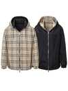 24 Reversible Vintage Check Double sided Jacket Recycled Polyester - BURBERRY - BALAAN 1