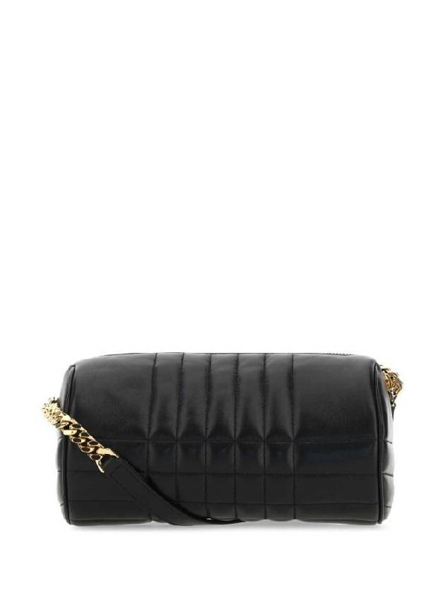 Lola Barrel Leather Cross Bag Black - BURBERRY - BALAAN 5