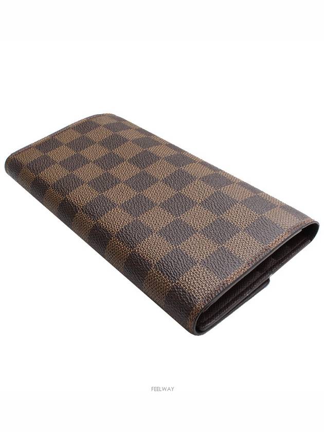 Damier 3 fold long wallet - LOUIS VUITTON - BALAAN 3