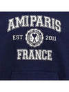 Paris France Hoodie Navy - AMI - BALAAN 5