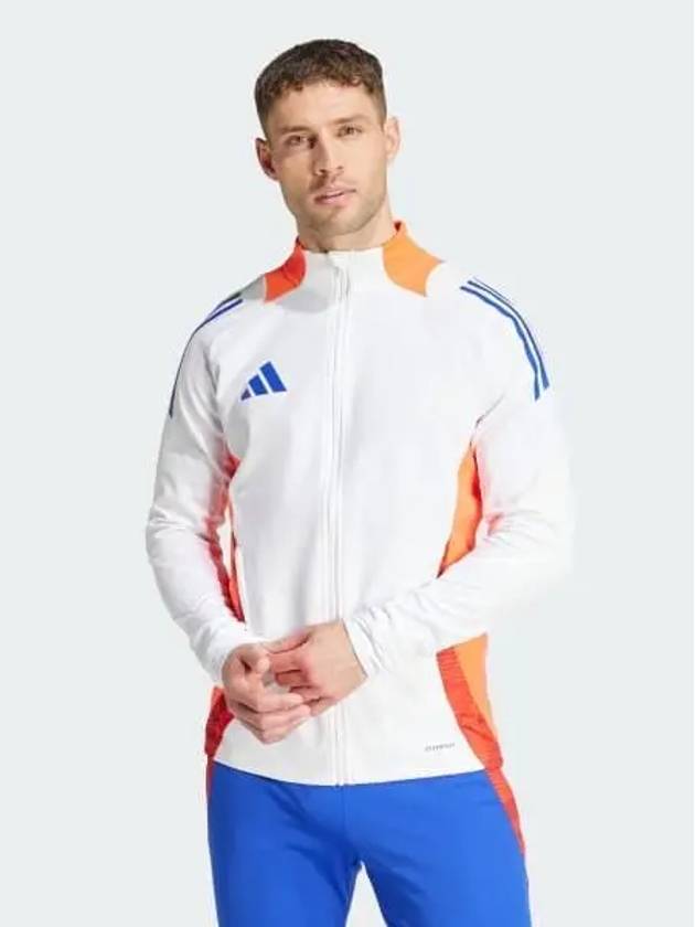 Tiro 24 Competition Training Jacket Men s Football White App Solar Red JF4196 693457 - ADIDAS - BALAAN 1