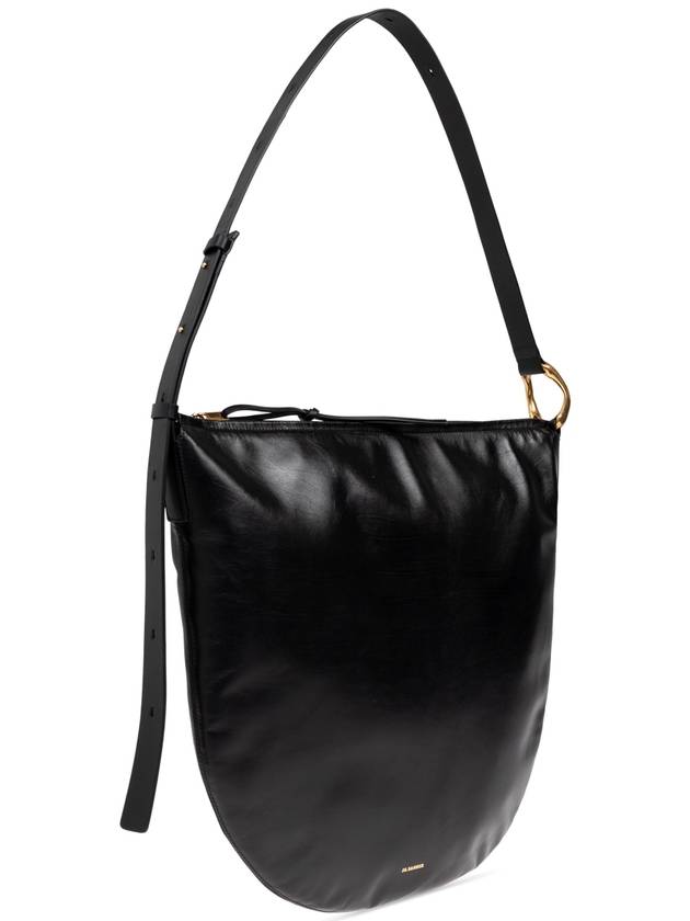 JIL SANDER Shoulder Bag Moon Medium, Women's, Black - JIL SANDER - BALAAN 4