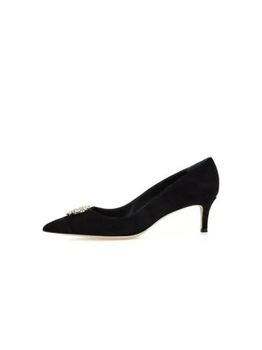 WOMEN BRAQUEL Crystal Pumps Black - GIUSEPPE ZANOTTI - BALAAN 1