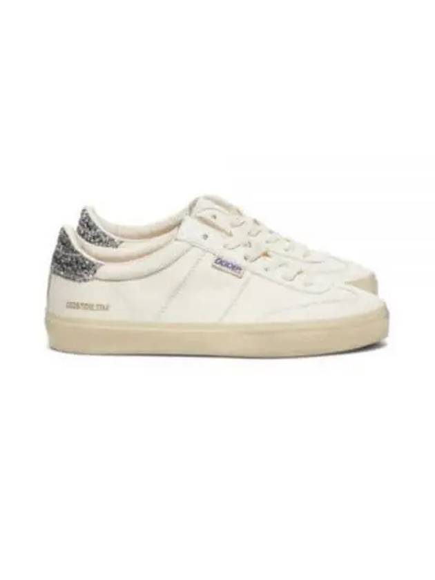 Soul Star Glitter Tab Low Top Sneakers White - GOLDEN GOOSE - BALAAN 2