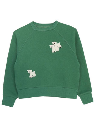 Kids brushed sweatshirt F24023 315 FY - THE ANIMALS OBSERVATORY - BALAAN 1