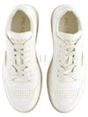 Downtown Nappa Leather Low Top Sneakers Ivory - PRADA - BALAAN 2