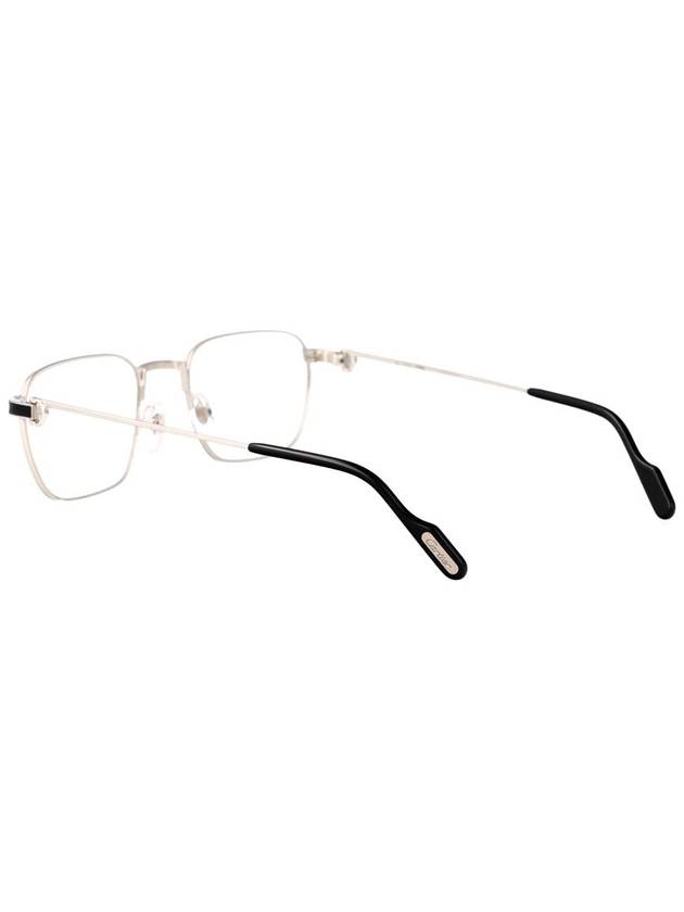 Eyewear Square Metal Eyeglasses - CARTIER - BALAAN 5