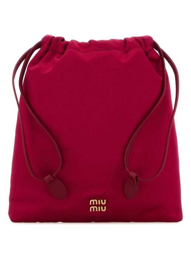 Duchesse Pouch Bag Peony Pink - MIU MIU - BALAAN 1