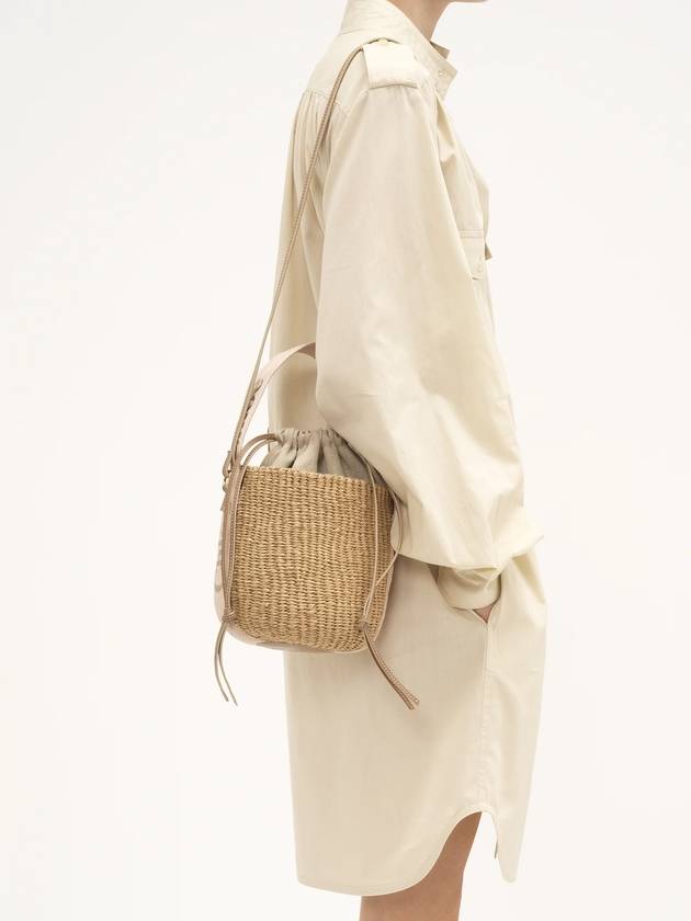 Woody Small Bucket Bag Beige - CHLOE - BALAAN 9