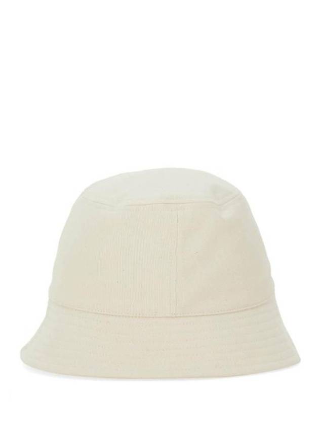 Embroidered Logo Bucket Hat Ecru - ISABEL MARANT - BALAAN 3