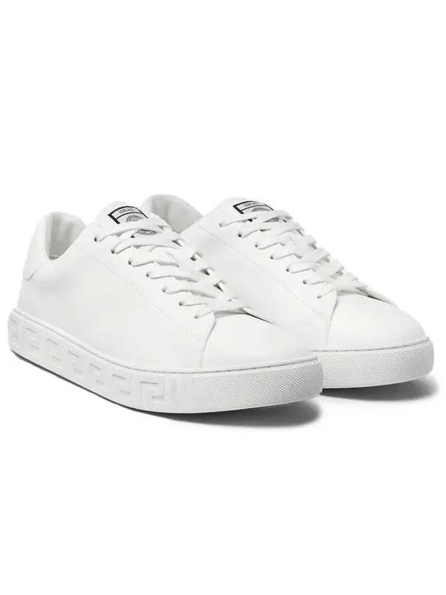 Greca Low Top Sneakers White - VERSACE - BALAAN 5