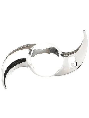 Spanner Spinner Brooch Silver - RAF SIMONS - BALAAN.