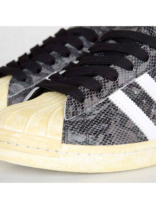 01G95846OriginalSuperstar 80SBlack Snake Skin - ADIDAS - BALAAN 7