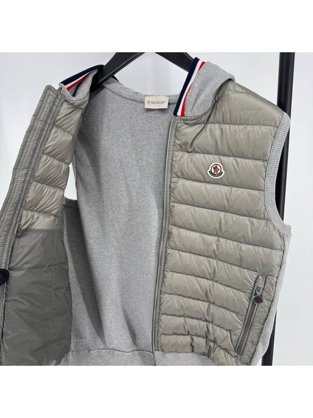 Knit vest padded gray M size - MONCLER - BALAAN 6