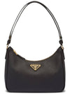 Re-Edition Saffiano Leather Mini Bag Black - PRADA - BALAAN 2