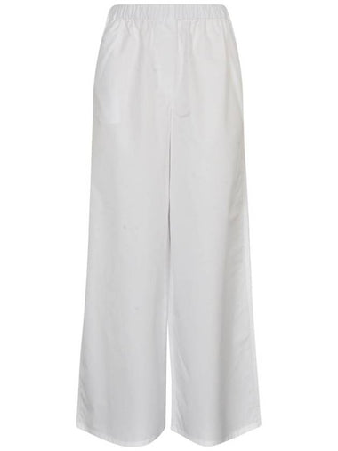 Max Mara Trousers White - MAX MARA - BALAAN 1