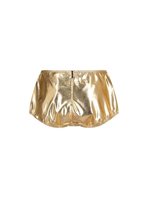 metallic effect bikini briefs O2E28TFUGRA - DOLCE&GABBANA - BALAAN 3