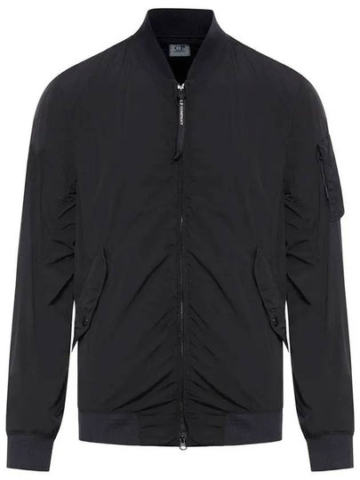 Nycra R Bomber Jacket Black - CP COMPANY - BALAAN 2