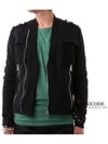 Perfect Jersey Zip-up Jacket Black - BALMAIN - BALAAN 3