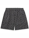 Vicente Logo Patch Swim Shorts Black - ISABEL MARANT - BALAAN 2