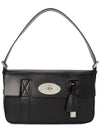 East West Bayswater Smooth Shiny Classic Calf Shoulder Bag Black - MULBERRY - BALAAN 2