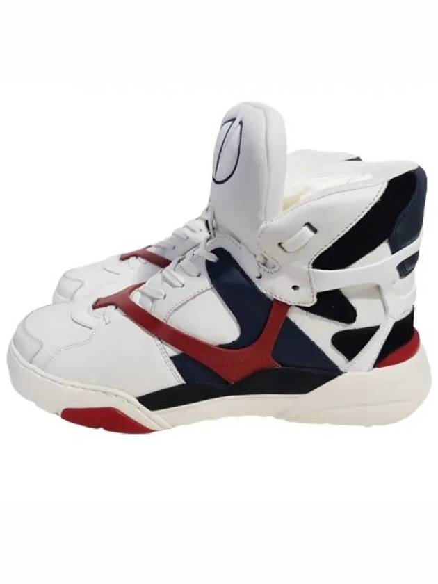 Men's 11Th Anniversary Made One High Top Sneakers Red White - VALENTINO - BALAAN 3