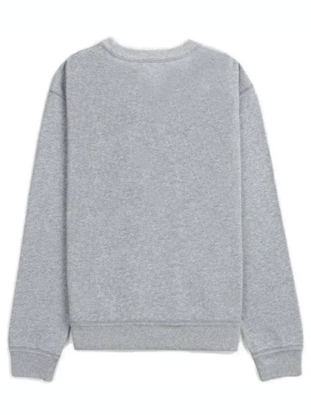 Mikoy Logo Cotton Sweatshirt Grey - ISABEL MARANT - BALAAN 3