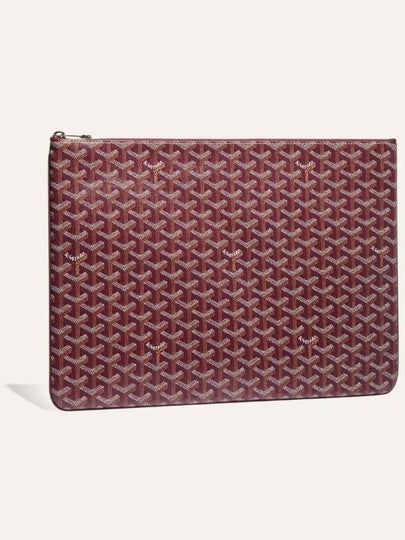 Senna GM Clutch Bag Burgundy - GOYARD - BALAAN 2