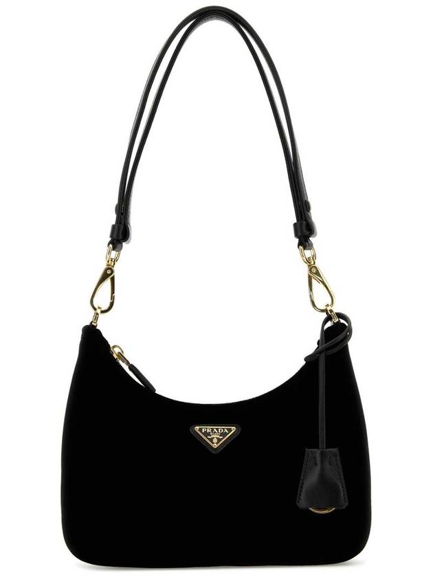 Re Edition Velvet Mini Bag Black - PRADA - BALAAN 2