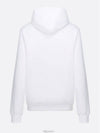 Comfort Fit Cotton Hoodie White - DIOR - BALAAN 8