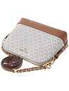 Large Dome Logo Cross Bag Brown - MICHAEL KORS - BALAAN 5