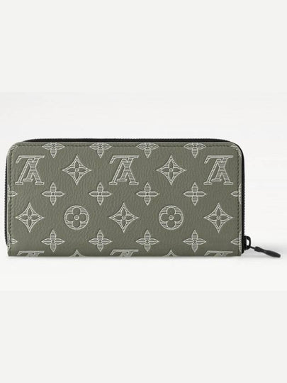 Zippy Horizontal Monogram Long Wallet Olive - LOUIS VUITTON - BALAAN 2