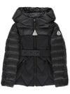 Kids Logo Belted Padded Coat 1A000 11 53333 999 - MONCLER - BALAAN 2