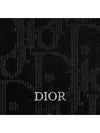 Vertical Oblique Galaxy Calfskin Long Wallet Black - DIOR - BALAAN 5