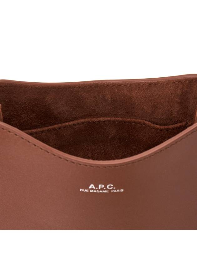 Jamie Neck Pouch Mini Bag Brown - A.P.C. - BALAAN 11