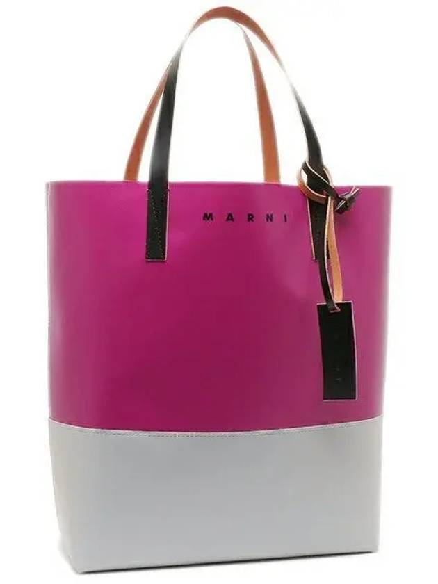 Tribeca Shopping Tote Bag Pink - MARNI - BALAAN 2